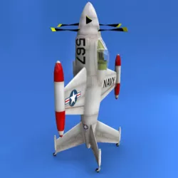 XVF-1 Salmon  3D model