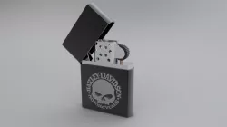 Zippo Skull