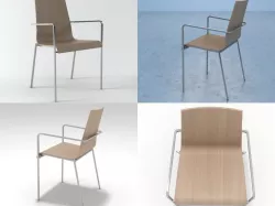 Zoe Armchair 3D model