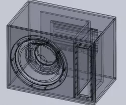 12 Inch Ported Sub-woofer Box Design