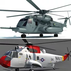 3D Models - 2 Military Helicopters 3D model