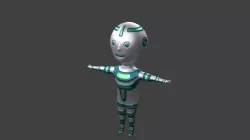3D Robot Character  3D model