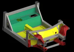 4 wheel frame