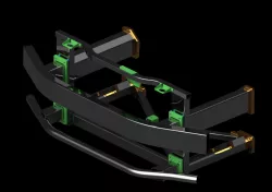 4 wheel frame