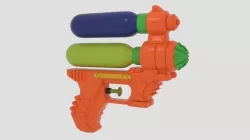  6-Inch Water Guns  3D model