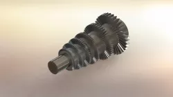 6 Stage, 2 Spool Axial Turbine