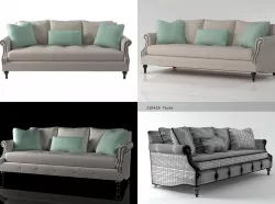 A  S  3D model