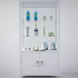 A stand in a household chemical shop 3D model