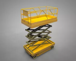 aerial bucket 3D model