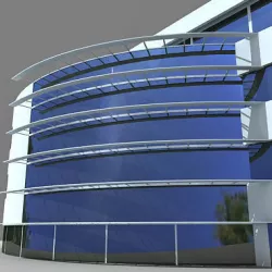 Airport Building  3D model