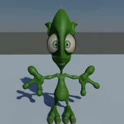 alien 3D model