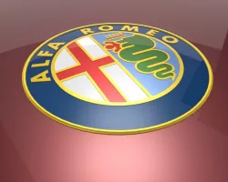 Alpha Romeo Logo Badge