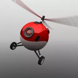 AMIEE The Flying Webcam 3D model