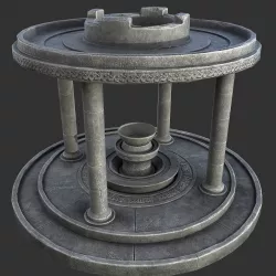  Ancient Altar 3D model
