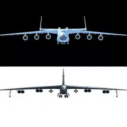 Antonov Jet and Bomber Models 3D model