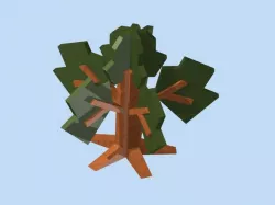 Assembled 5-Pattern Tree