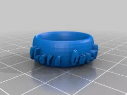 Bague Phare Ouest - Epais