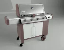 BBQ Genesis 2 Weber 3D Model 3D model