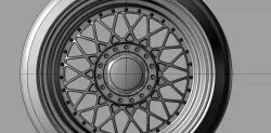 BBS RM with tire