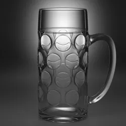 beer glass type1 3D model