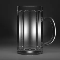 beer glass type2 3D model