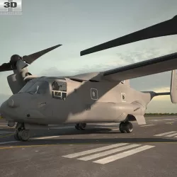  Bell Boeing V-22 Osprey 3D model