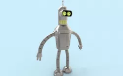 Bender low-poly Low-poly  3D model