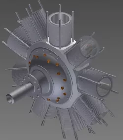Bently 9 Cyliner Radial Engine 1/4 Scale