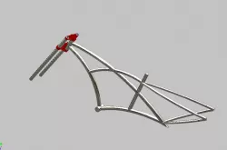 Bicycle chopper Frame
