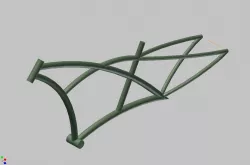 bicycle chopper frame