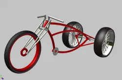Bicycle trike Chopper
