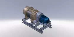 booster with base frame