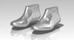 BOOT LAST SIZE 8