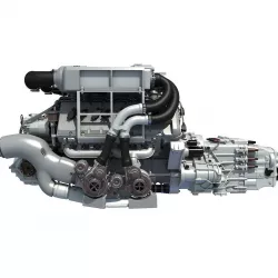Bugatti Veyron Engine 3D model