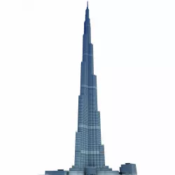 Burj Khalifa Tower 3D model