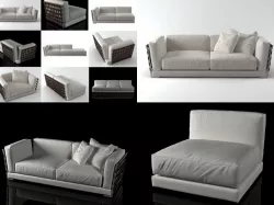 C  3D model