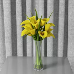 Calla lily 04 3D model