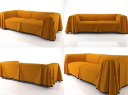Cape sofa 3D model