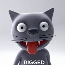 Cartoon Cat 3D model