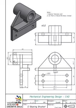 CI Bearing Bracket