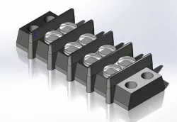CINCH Series 140 3/8" Centers #5 Screw Terminal Blocks
