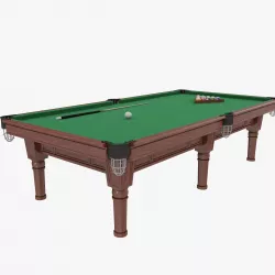 Classic pool table 3D model