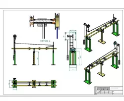 cnc machine mechanical automatic bar feeder
