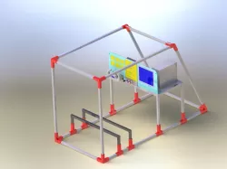 Construction for simulator