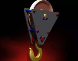 Crane Hook Pulley