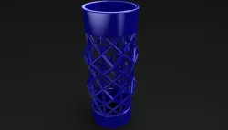 Curved isotruss tubular structure