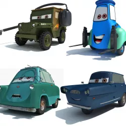 Disney Pixar Cars 2 3D model