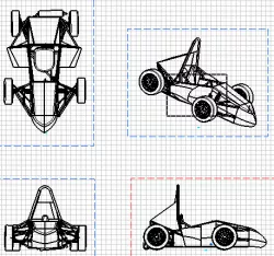 drafted fsae vehicle
