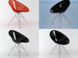 Eros Armchair 3D model
