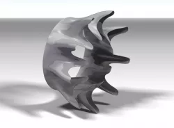 Exhaust Mixer for Turbofan